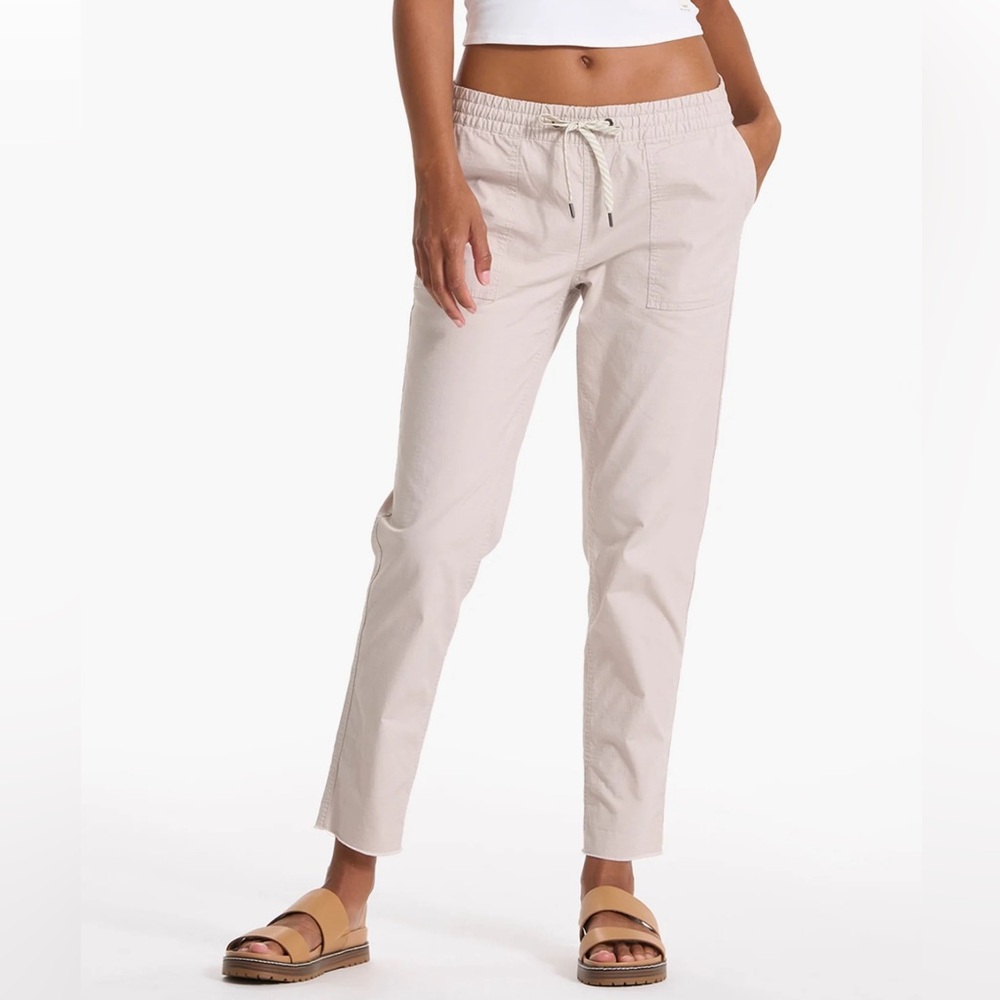 Vuori Vintage Ripstop Pant, suede color, size medium